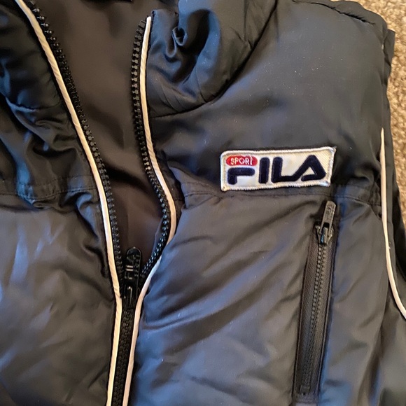 Black Fila Vest - Picture 2 of 5